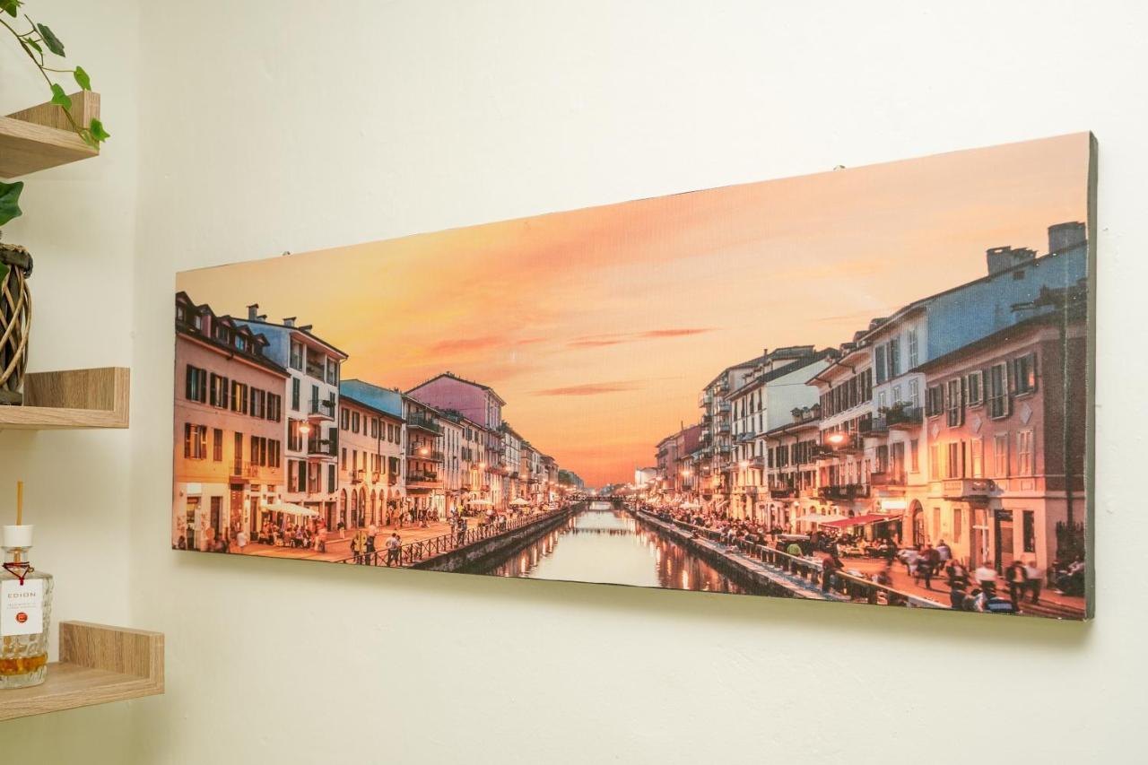 Ferienwohnung Bomboniera Sui Navigli Con A/C & Wi-Fi Mailand Exterior foto